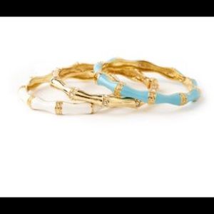 Lilly Pulitzer Bamboo Bangle Set